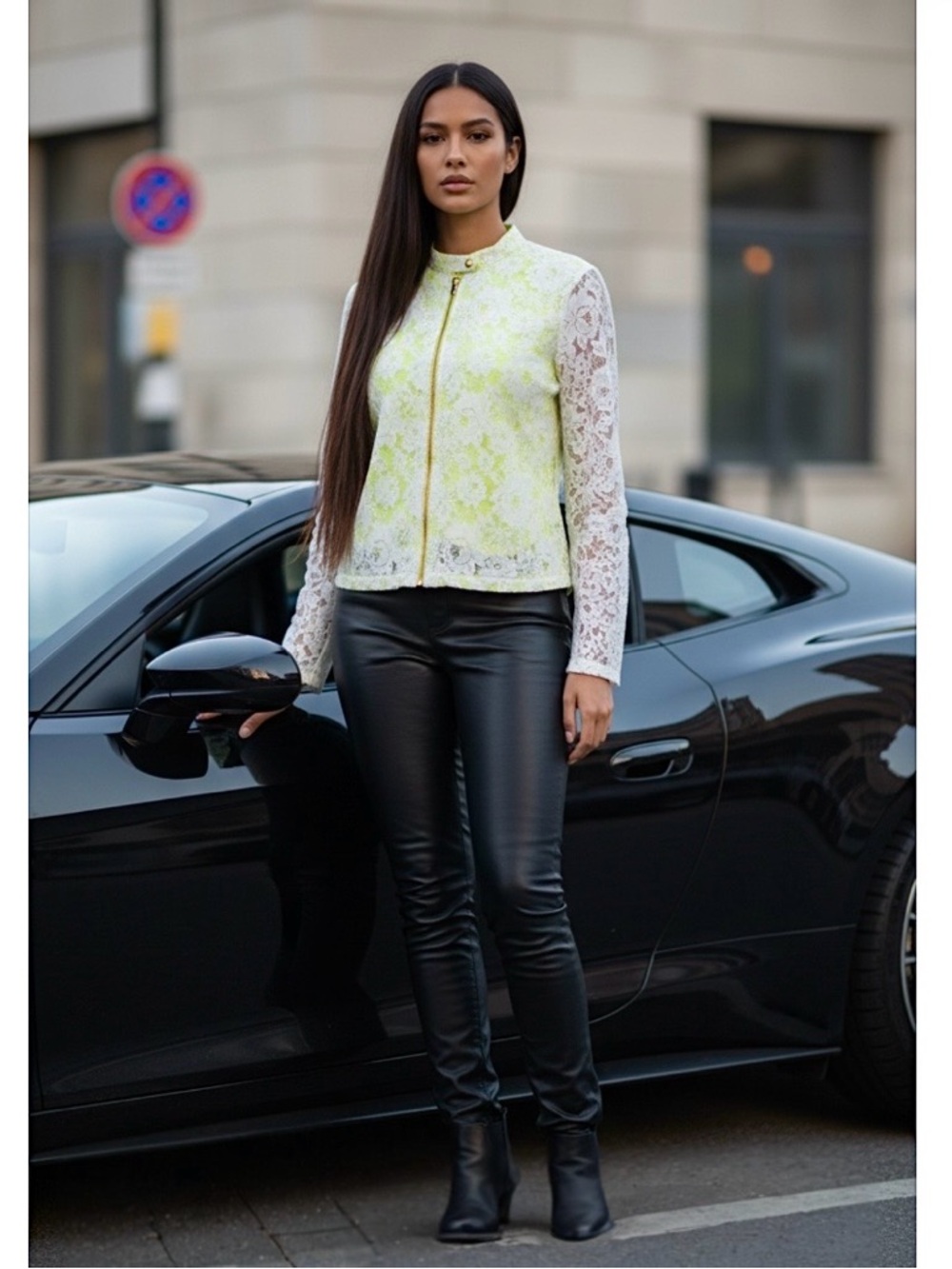 Mod Lace - Moto Jacket